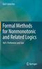 Книга Formal Methods for Nonmonotonic and Related Logics : Vol I: Preference and Size