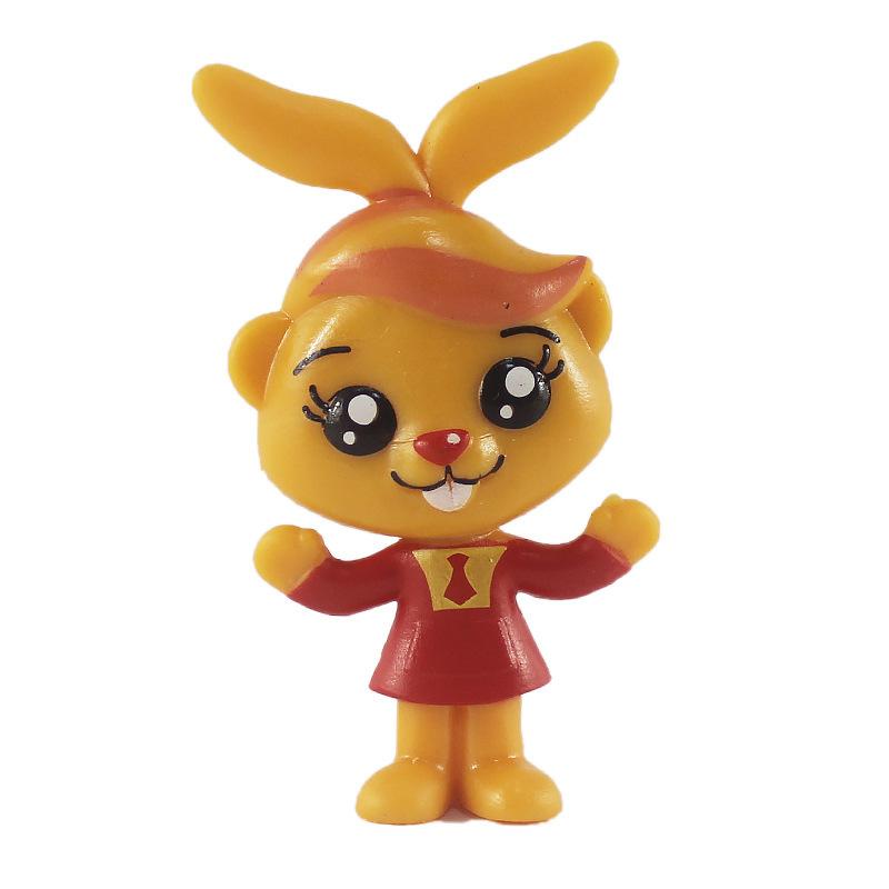 6 шт./компл. Милый клоун из плим-аниме, фигурка, игрушка, ПВХ, просвещение, образовательная модель, куклы для детей, подарочные украшения для стола