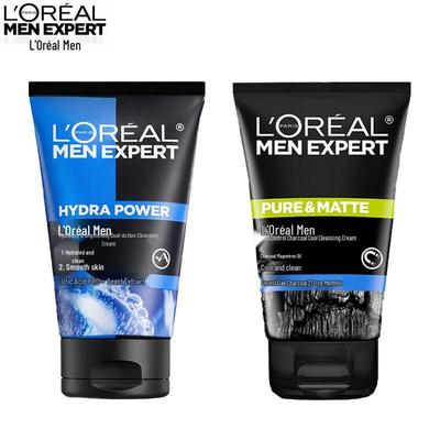L'Oréal Мужской Очищающий Гель для Лица Двойная Упаковка