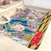 Anime Urusei Yatsura Hallway Carpet Washable Non-Slip Living Room Sofa Chairs Area Mat Kitchen Doormat Area Rug