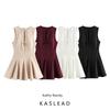 Kaslead New Arrival Women's Clothing Fashion Fashionable Fashion Wide Hem Bowknot Decoration Short Dress 4661316