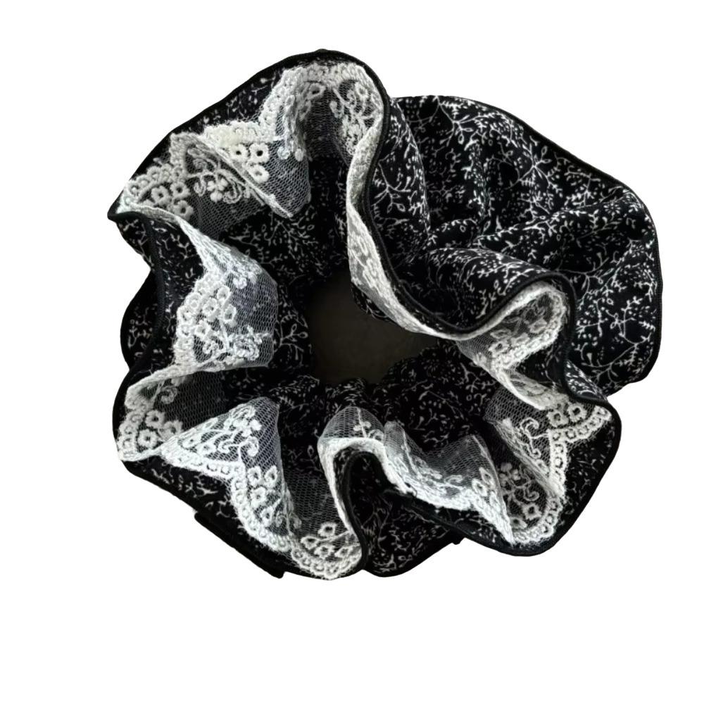 Large Size Women Hair Scrunchies French Style Oversized Hair Ropes Hair Accessory