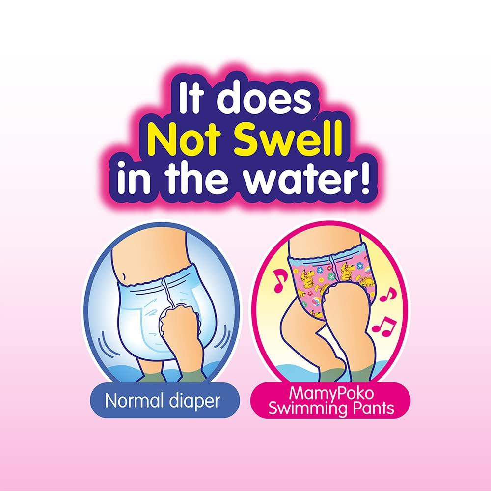 Unicharm Moony водные игровые штаны розовые L 3 шт.