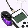 Mini UV LED Nail Lamp for Gel Nails Portable Manicure Light Handheld U-Shaped Curing Light for Fast Drying
