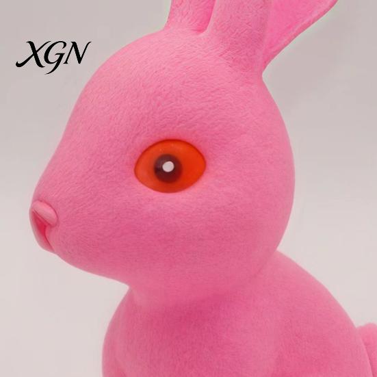 Fun Noise Making Squeeze Toy Screaming Rabbit Squeaky with Realistic Sound Soft TPR Fidget for Pinching Stress Relief Pranks Cute Animal-Shaped