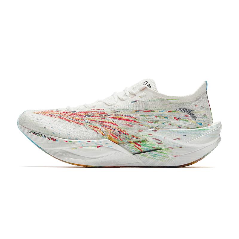 Anta C202 6.0 PRO Женские кроссовки для бега Низкие Papyrus White, Fiery Red, Fluorescent Equatorial Green Кроссовки 122525576-2