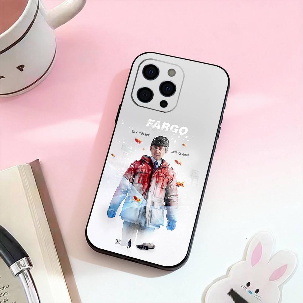 Классика ТВ F-Фарго Чехол для телефона Силиконовый Мягкий Для IPhone 17,16,15,14,13,12,11,XS,Plus Pro Max