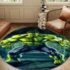The hero Mighty Transformation Round Rug for Livingroom,Bedroom, Palyroom, Chair Rug, Area rug, Circle Carpet, Large Size Decor Fan Christmas gift