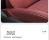 BMW Car Lumbar Support Pad for 3, 5 Series, i3, X1, X3, X5 Driver's Seat