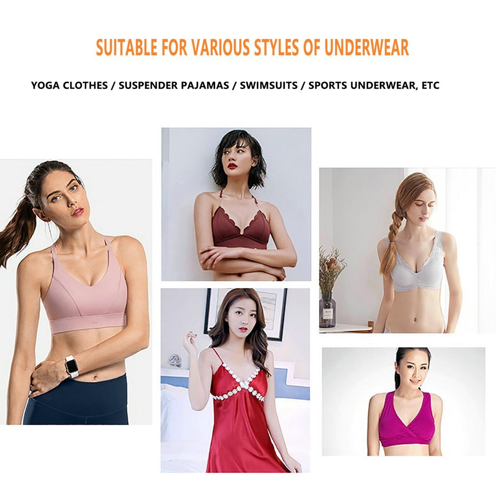 6 пар подушечек для бюстгальтера, треугольные дышащие накладки на грудь, накладки на грудь для нижнего белья, спортивный бюстгальтер