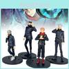 Потрясающая коллекция фигурок Jujutsu Kaisen с Сатору Годжо и Юдзи Итадори, модели из ПВХ 21 см