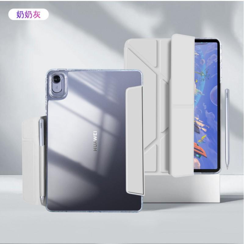 Magnetic Detachable 3-Fold Transparent Case With Stand OPPO Pad4 Pro Pad5 Pad6 OnePlus Pad2 Pad3 Smart Cover