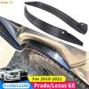 2x Car Rear Wheel Fender Flare Anti Splash Mud Door Guards Flaps For Toyota Land Cruiser Prado 150 Lexus GX 2010 -