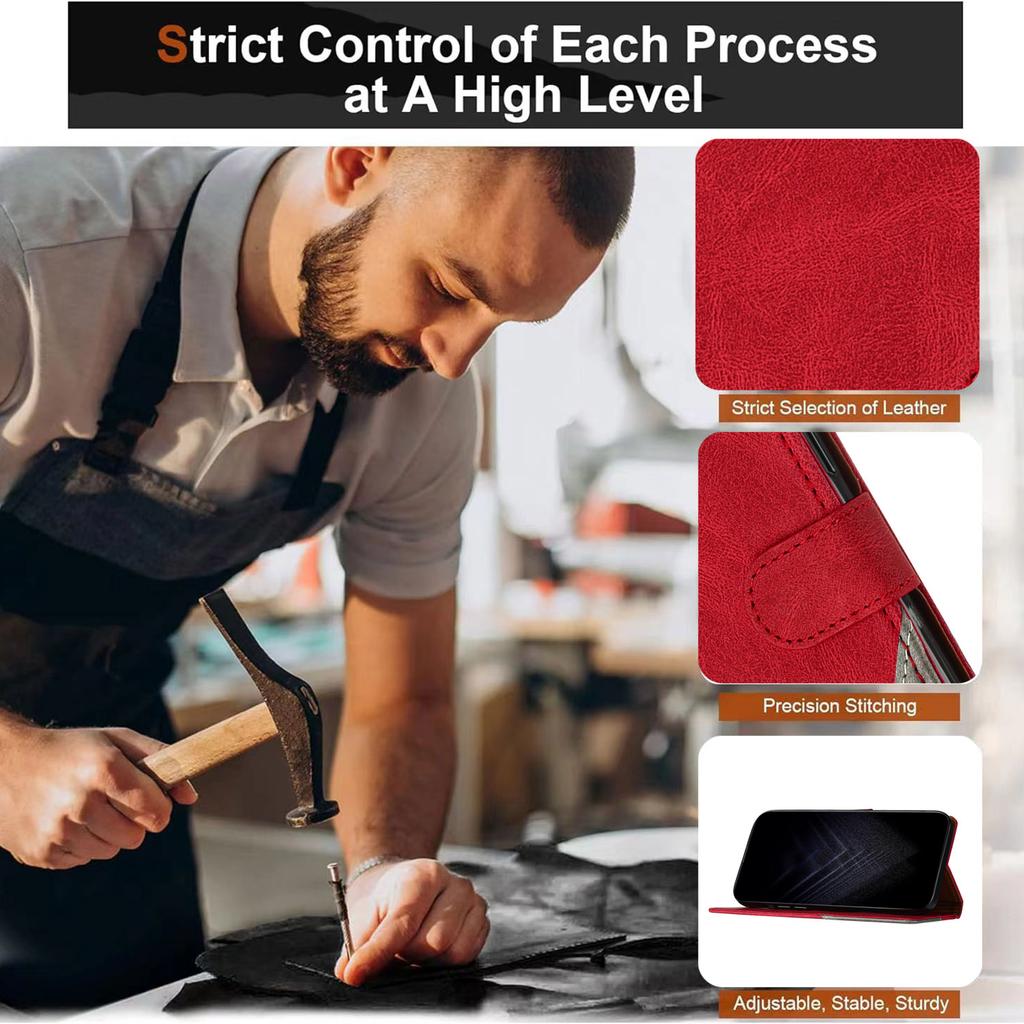 For OnePlus 12 5G Leather Case Triangle Patchwork Wallet Stand Shockproof Phone Cover