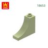 Нетоксичный 82 шт./лот 18653 Арка 1x3x2 Перевернутый Блок Moc Цветные Аксессуары Совместимые С Изогнутыми Кирпичными Игрушками Для Детей Образовательная Игрушка