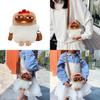 Shape Chicken Cartoon Plush Toy Crossbody Bag Childrens Birthday Gift Bag Cute