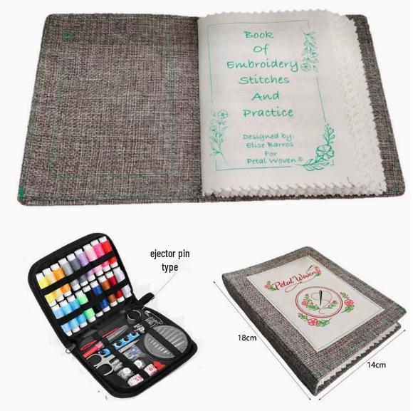 Набор книжек для шитья на кольцах для DIY-рукоделия и вышивки