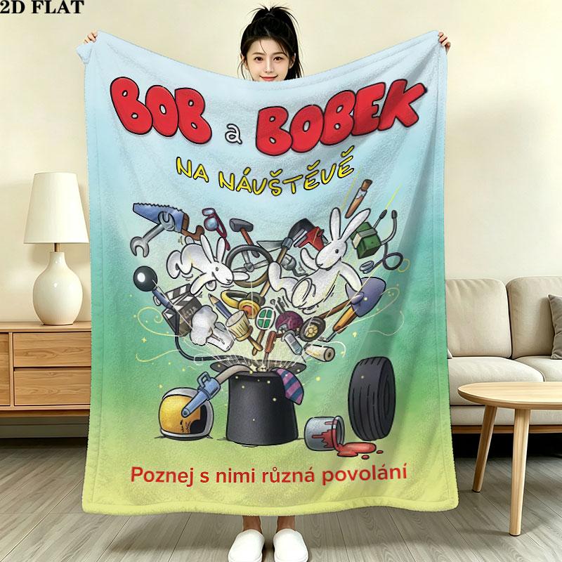1PC Bob Bobek Blanket, High quality Comfortable for All Seasons, Home Decor, Warmth and Comfort