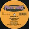 12-дюймовая пластинка AWESOME TWO Ahooga PW115 Phat Wax Record 1996 US Rap HipHopRB Б/у