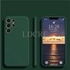 For Samsung Galaxy S25 Ultra Case Liquid Silicone Coque Cover Samsung S25 Ultra Cover TPU Protective Case S25 Plus Ultra Cover