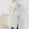Hanging Neck Household Waterproof Apron Cotton Kitchen Apron Japanese-style Apron  Restaurant