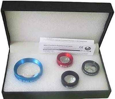 КАШСУРГ 78D+90D+20D + 3 зеркала ГОНИОСКОП АСФЕРИЧЕСКИЕ бесконтактные линзы для офтальмологии