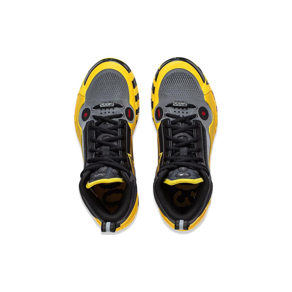 Li-Ning Мужские кроссовки Way of Wade 10 Caution черный желтый ABAS115-10