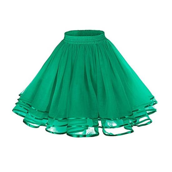 Юбка-подъюбник для девочек из пышного тюля с эластичной завышенной талией, пышная 3-слойная юбка из тюля, юбка на атласной подкладке, платье-юбка