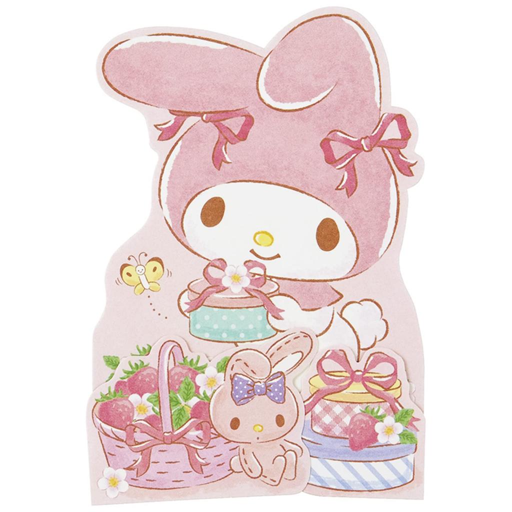Sanrio Message Card My Melody Strawberry Greeting Card Can Be Shipped Overseas SANRIO 732745 MU131-3