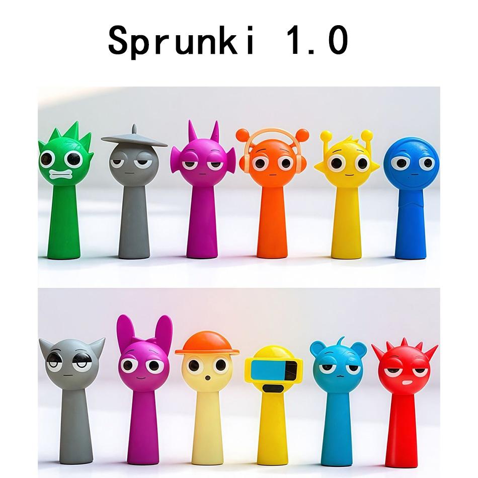 Горячая Новинка 6 стилей 12 шт./Набор Мини Фигурки Sprunki Игрушка Мультфильм Фильм Sprunki Wenda Модель Кукла Фигурки Для Детей Высокое Качество Подарок