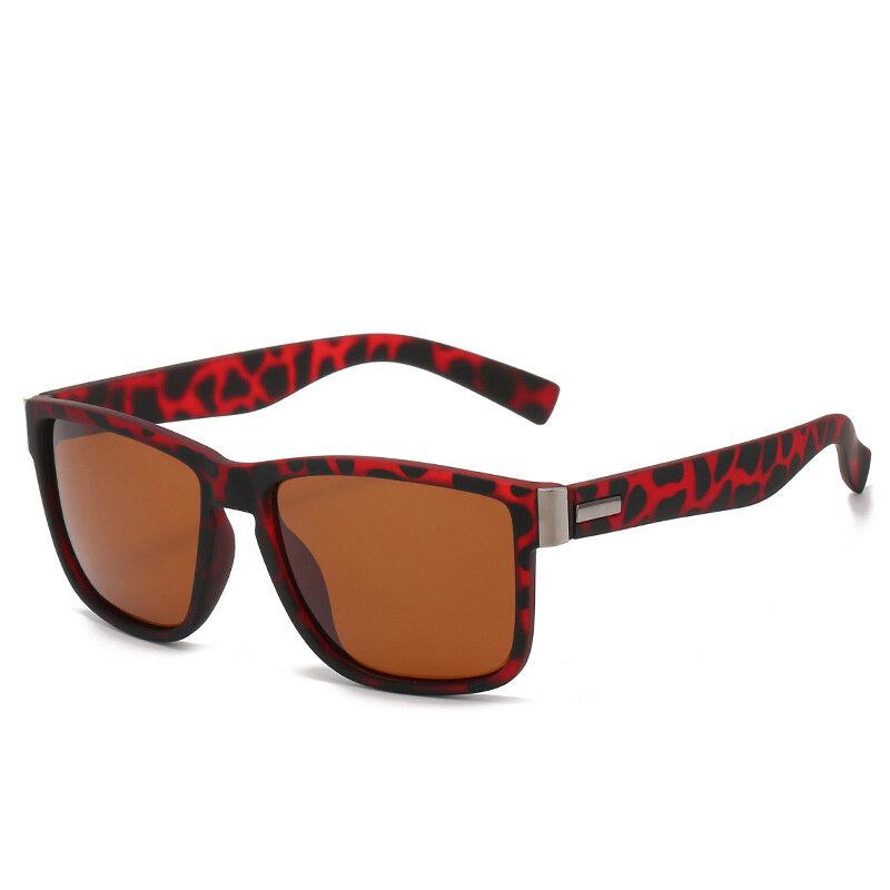 Мужские и женские неполяризованные квадратные солнцезащитные очки классические походные рыболовные походные вождение спортивные очки солнцезащитные очки