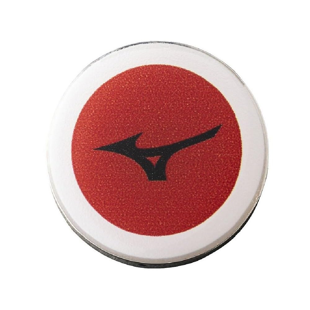 MIZUNO Golf Ball Marker HAPPI COLLECTION Unisex Red 5LGD2527