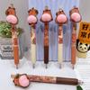 Kawaii Capybara Cartoon Butt Gel Pens 0.5Mm Cute Funny Ballpoint Pen Stationery Press Pens Kids Toys Gift