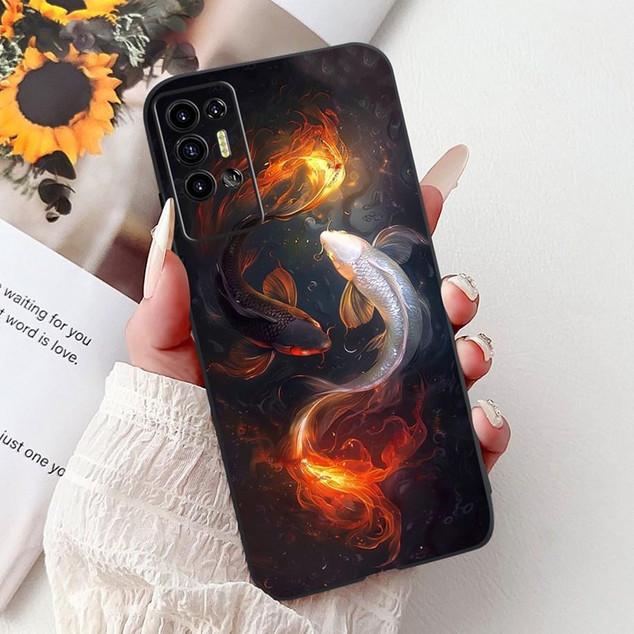 For Tecno Pova 2 Case LE7 LE7n Cover Cool Dragon Lion Cartoon Soft Silicone Protective Shells For Tecno Pova 3 LF7n Pova2 Bumper