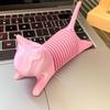 Durable 3D Printing Spring Cat Novelty Spring Cat Model Multicolored Spring Cat  Ornament  Offices