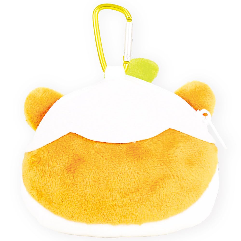 Tees Factory Мягкий маскот на молнии с карабином, Персонажи Sanrio, Корокоро Куририн, Прибл.. В103 x Ш116 x Г50мм (без учета ушей), SR-5546679CK