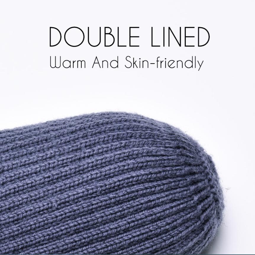 SOMALER Real Full Fox Fur Bomer Caps for Women Winter Knitted Fur Hats Wool Lining Warm Hats Silver Fox Fur Cap