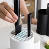 Knife Holder Multi-Function Utensil Stand Knife Block PP Flatware Drainer Storage Box Spoon Fork Kitchen Organizer Rack