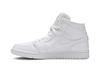Men's Sneakers Jordan 1 Mid Triple White (2020) White/White