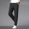 Эластичные повседневные брюки мужские спортивные брюки мягкие укороченные брюки мужские свободные прямые брюки мужские