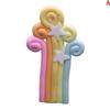 4pcs/set Star Rainbow Cloud Mini Colorful Fairy Garden Terrarium Figurine Decor Set