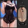 Sex Underwear Sexy Uniform Seduction Pajamas Pure Desire Small Breasts Show Big Backless Butterfly Siamese
