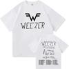 Weezer The Gathering Tour 2026 Tshirt Cotton Soft Unisexunisex Tshirts Summer Short Sleeve Oneck Tees Design Graphic Print Shirt