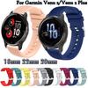 18mm 20mm 22mm Watchband For Garmin Venu 2 Plus 2S Venu Sq WatchStrap Silicone Bracelet For Garmin Vivoactive 4 3 4S 3S Band New