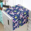 1 шт. Прочная 55x120 см Хлопково-льняная пылезащитная крышка для холодильника с сумкой для хранения Пылезащитная крышка для защиты холодильника