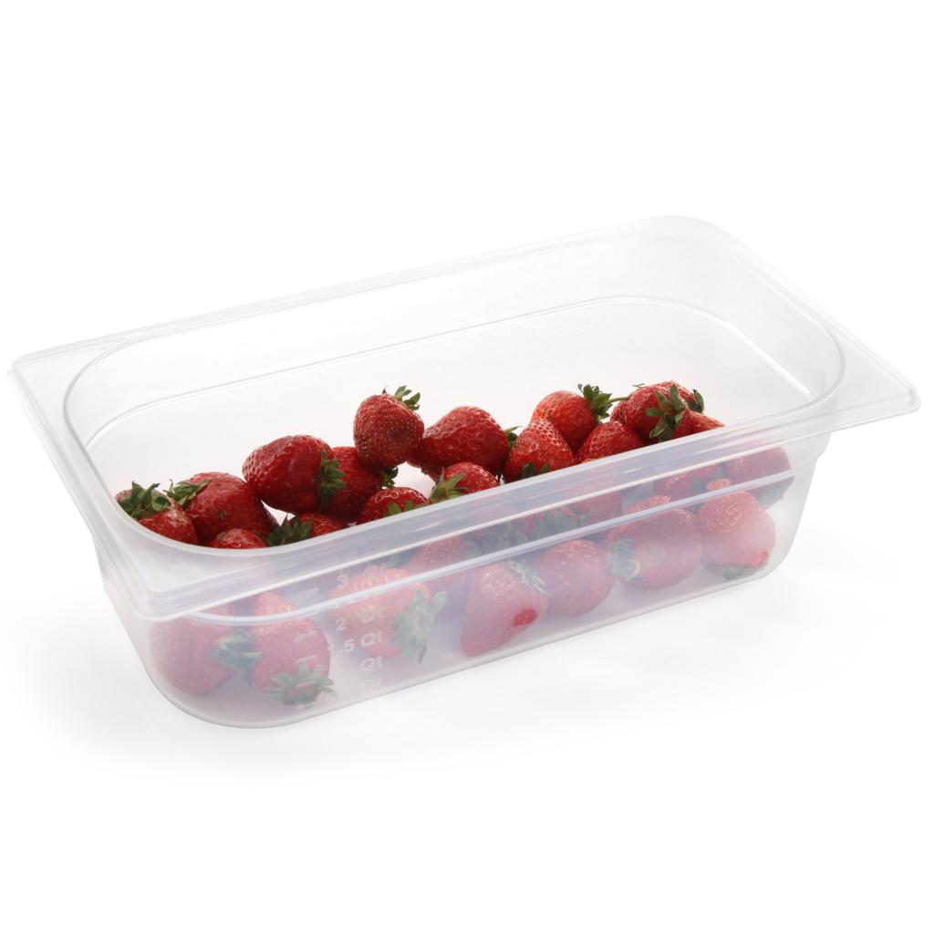 Gastronorm Container Made of Polypropylene Gn 1/6 Height 200 - Hendi 880401