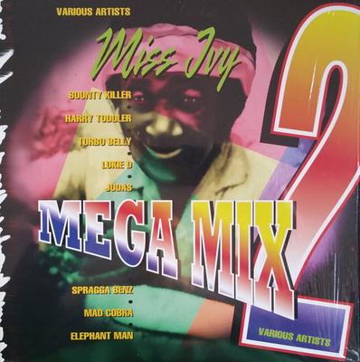 LP Пластинка РАЗНЫЕ ИСПОЛНИТЕЛИ - Мисс Айви Мега Микс 2 VPRL1428 VP Records 1995 США Регги, Ска и Даб Б/У
