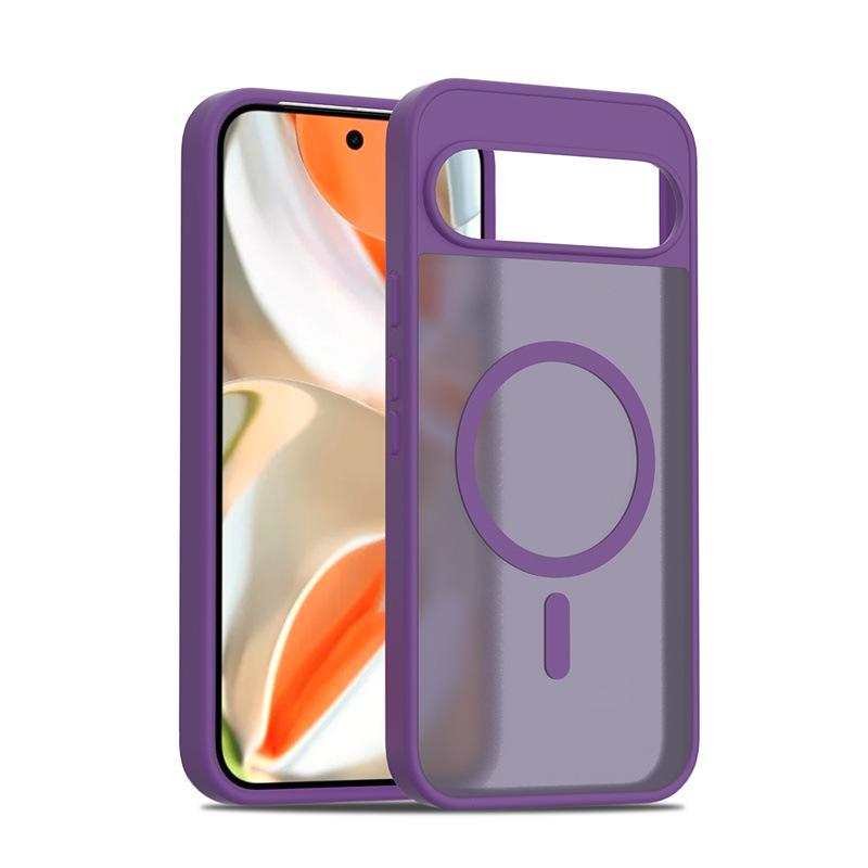 Магнитный матовый чехол для телефона Google Pixel 9 / 9 Pro / 9 Pro XL / 9a / 10 Pro