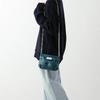Maison Margiela Glam Slam Digital Patch Decorated Chain Shoulder Strap Lambskin Clutch Crossbody Bag Women Bags Blue-Green S56WF0161P4300T6103