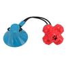 Suction Cup Tug Rope Toy Tough Dog Chew Rope Suction Cup Training Toy Interactive Pet Toy for Dog Ex